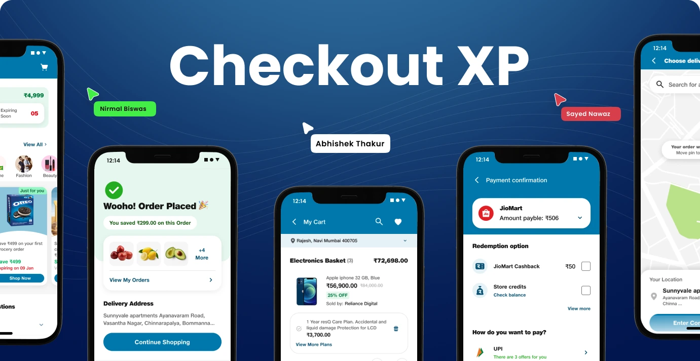Streamlining Checkout XP project showcase image