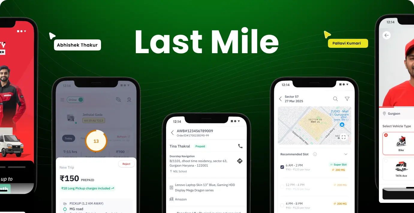 Delhivery’s Last Mile Express project showcase image